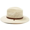 thumbnail image 3 of Stetson Men's Stetson Airway Vented Panama Straw Hat, Natural, Small, 3 of 5