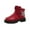 Red, variant on 3-11 Years Girls Shoes Fashion Star Short Boots Non Slip Breathable Boots Cute Durable Outdoor Princess Ankle Boots Breathable Walking Running Shoes Slip on Shoes(Red,8-9 Years)
