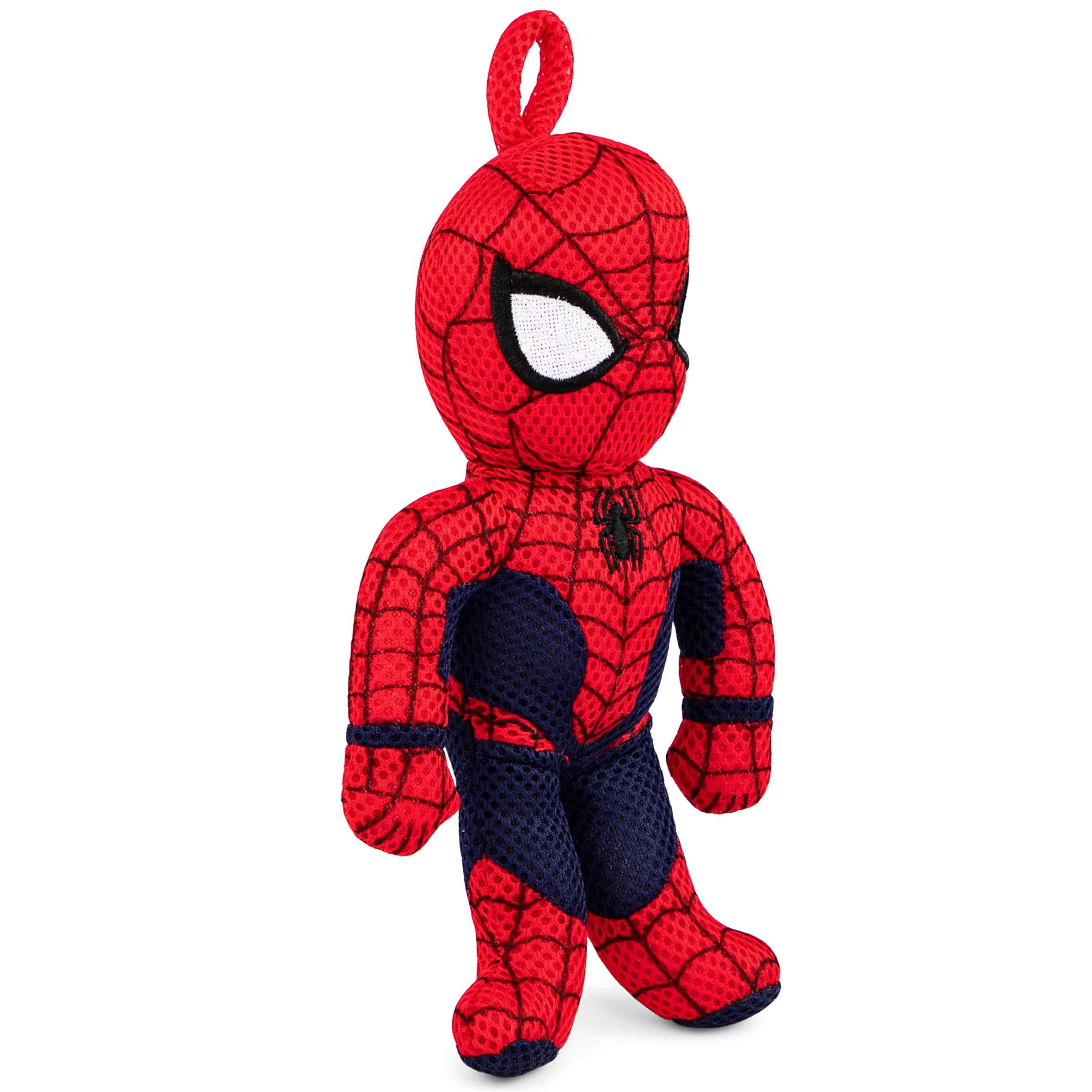 Marvel Spiderman 2 Piece Bathroom Set - Red & Blue Soap Dispenser & Tumbler Set - Kids Resin Superhero Bathroom Accessories