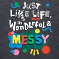 thumbnail image 3 of CafePress - Play Doh Wonderful And Messy Long Sleeve T Shirt - Mens Hooded Shirt, 3 of 3