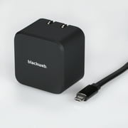 Blackweb Dual-Port Wall Charger With Flat Cable With Lightning Connector , 3.1 Amp, 4 Feet