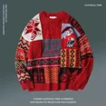 thumbnail image 3 of Suéter de cuello redondo 2021 Navidad Y2K suéter de oso retro para damas y hombres ropa de lana de moda suelta de otoño e invierno tendencia ins, 3 of 5