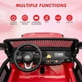 thumbnail image 3 of TROPOW Kids Cars Electric Ride On,24V 2 Seater Kids Ride On Truck Electric Vehicle for Toddlers Switchable 2WD/4WD Ride On Car Toy with Remote Control,Christmas Gift for Kids,Orange, 3 of 7