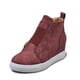 thumbnail image 2 of Zapatos de tacón alto con plataforma impermeable y cremallera Retro para mujer, zapatos individuales Wmkox8yii sa1914, 2 of 6