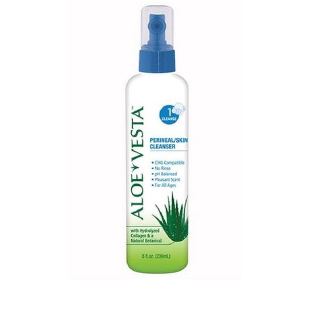 Aloe Vesta Perineal Skin Cleanser 8 Oz Bottle 1 Count 6 Pack Walmart Com Walmart Com