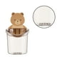 thumbnail image 5 of Billuyoard Accesorios de baño, soporte para cepillo de de oso, organizador de baño para cepillos, soporte para de dientes, estante, Juegos de accesorios de baño gris claro Billuyoard HA000925-01B, 5 of 6