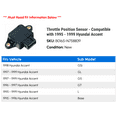 thumbnail image 2 of Throttle Position Sensor - Compatible with 1995 - 1999 Hyundai Accent 1996 1997 1998, 2 of 2