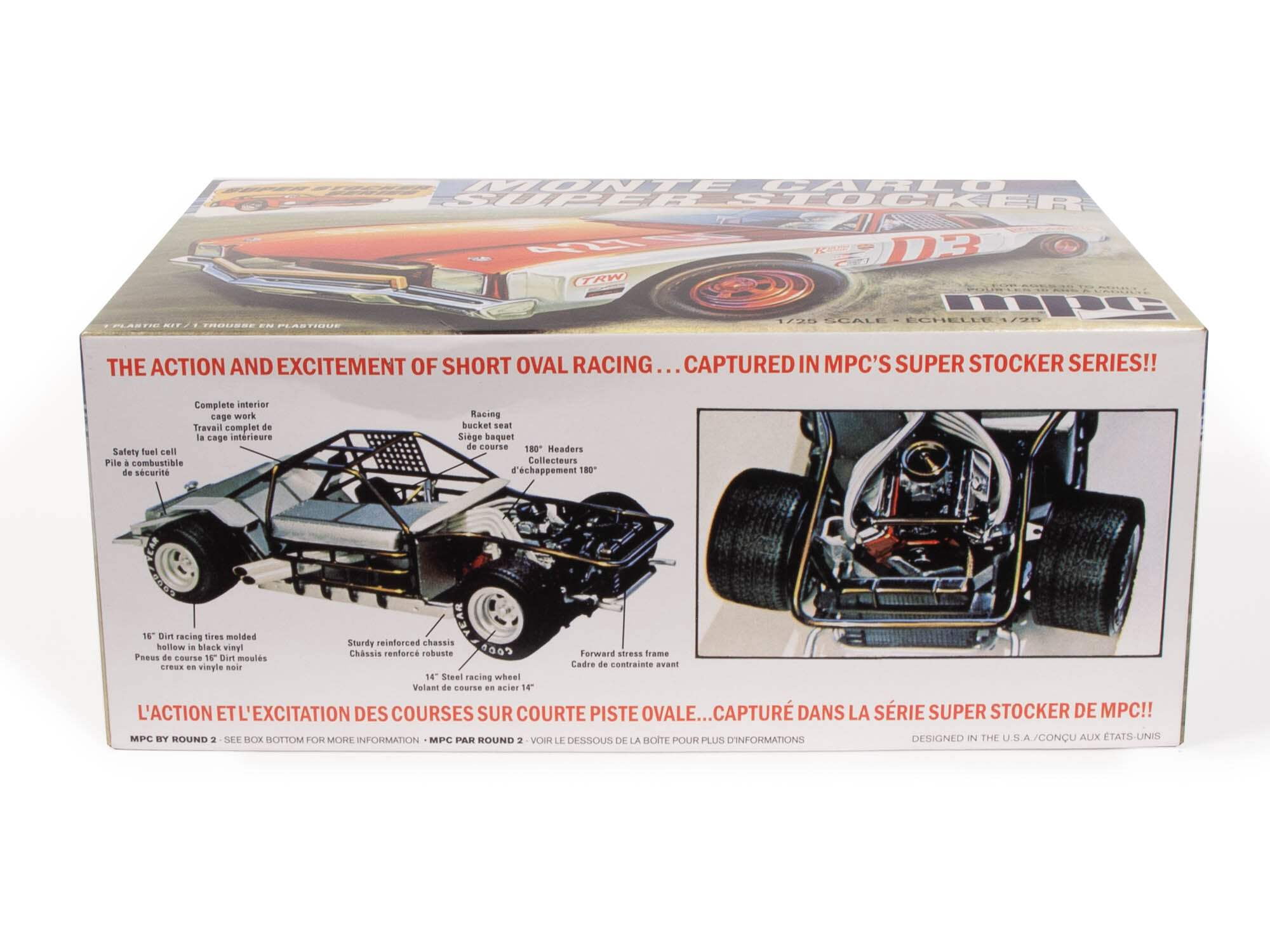 Skill 2 Model Kit 1971 Chevrolet Monte Carlo Super Stocker 1/25 Scale Model by MPC