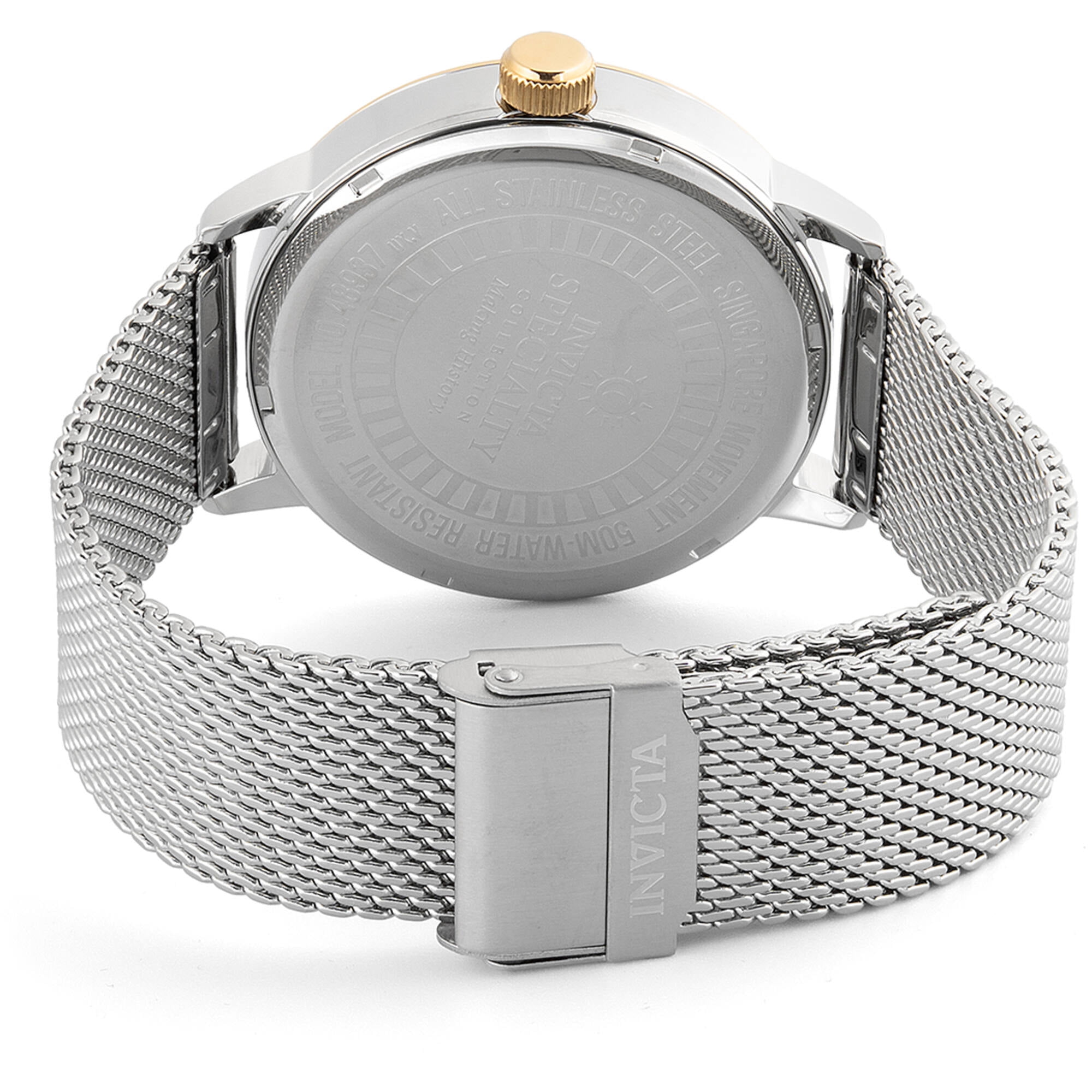 Invicta Men's Specialty Gold Dial Watch - 48937