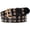 G-Black, variant on Maikun Men Belt Punk Belts for Men Black Belt Grommet Studded Leather Belt for Women