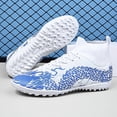 thumbnail image 3 of Zapatos de fútbol profesionales para hombres y mujeres, botas de entrenamiento de tobillo con picos largos, entrenamiento de hierba interior, partido ultraligero, venta al por mayor, 3 of 5