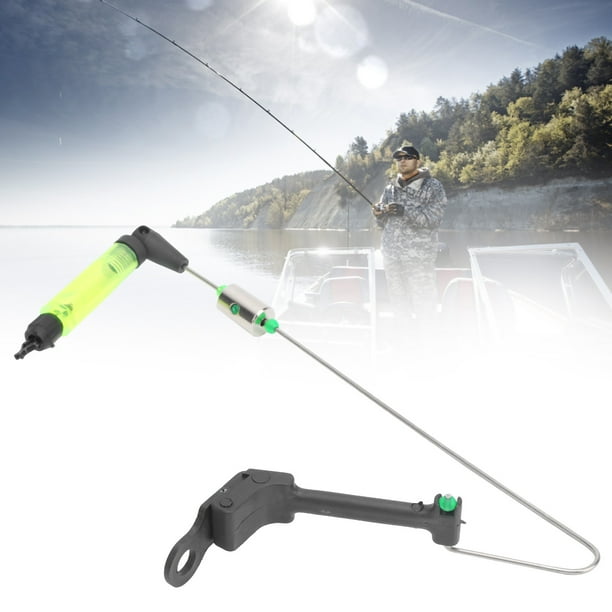 Zyyini Fishing Signal for Swingers,Fishing Signal for Swingers Bite  Indicator Stainless Steel Receiver Fishing Rod Accessories