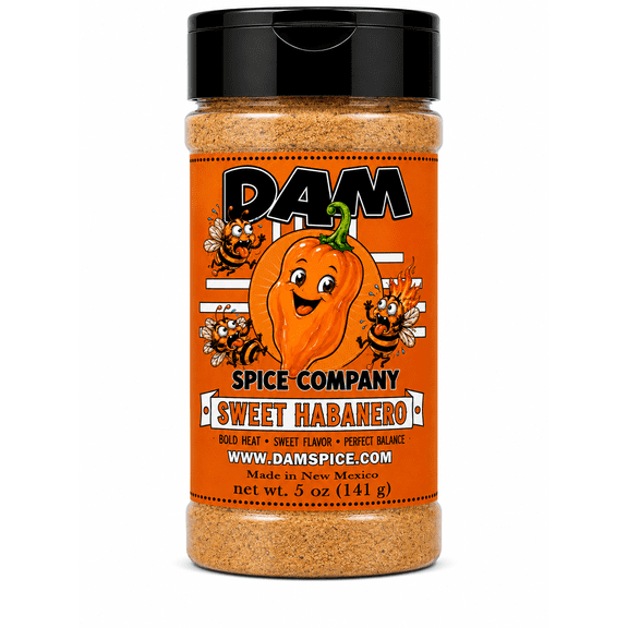 DAM Spice Company "Sweet Habanero" Southwest Style Net Wt 5 oz