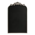thumbnail image 2 of Kate and Laurel Arendahl Arch Chalkboard, Silver, 19 x 31, Framed Arched Ornate Vintage Magnetic Chalkboard for Unique Display, Decoration, and Organization, 2 of 7