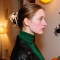 thumbnail image 6 of 1PC Big Spider Shape Hair Grab Clips, Large Non Metal Hair Barrette Clamp Clips for Women, Halloween Fun Accessories, Spider Alloy Hair Claw Clip,2.4x4.5x1.8 Inch, 6 of 6