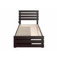 thumbnail image 4 of AFI Oxford Twin XL Wood Platform Bed with Headboard Footboard & 2 Storage Drawers Espresso, 4 of 7