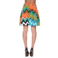 thumbnail image 3 of Women's Chevron Printed Fit and Flare Skirt, 3 of 3