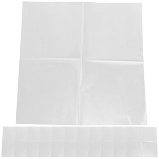 Water-Soluble Dissolving Paper, 8.5 x 11, White (Pack of 25)