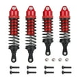 thumbnail image 1 of 4PCS Aluminum Front & Rear Shock Absorber for 1/10 Traxxas Slash 4x4 4WD RC Car, 1 of 8