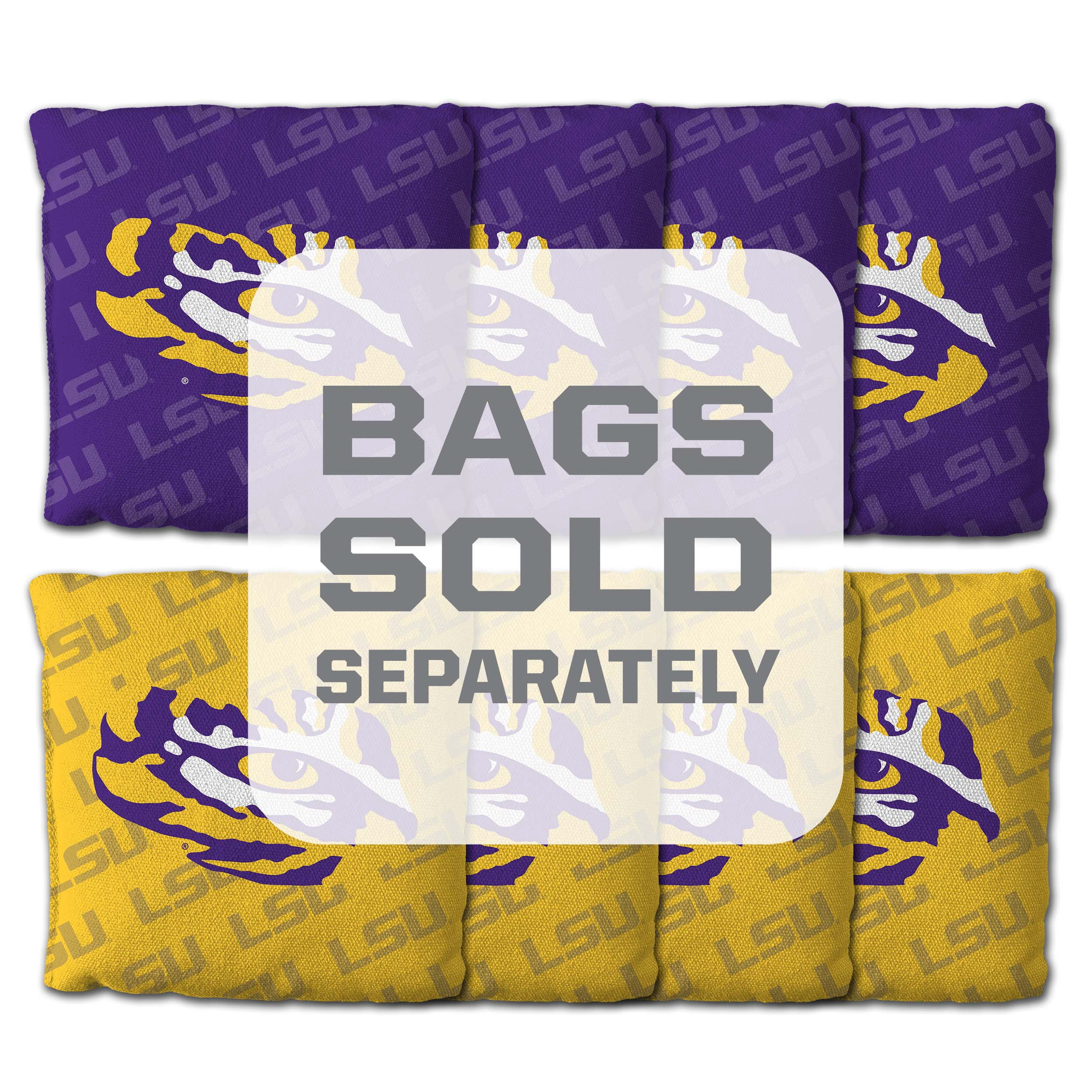 YouTheFan NCAA LSU Tigers 2' x 3' Cornhole Game No Bags