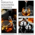 thumbnail image 3 of unbranded Colador De Té De Acero Inoxidable Bola Infusora Multifuncional Para Hierbas Especias Y Sazonadores, 3 of 8