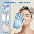 thumbnail image 5 of Okaka 6 Pairs Exfoliating Bath Gloves for Shower, Spa, Massage and Body Scrubs Men and Women, 5 of 8