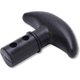 thumbnail image 1 of Mango de remo en forma de T, mango de repuesto de remo en forma de T para tabla de surf, canoa, bote inflable (negro), 1 of 5