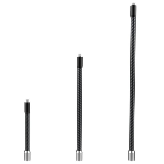 Sports Camera Carbon Fiber Extension Rod 1/4 Screw Ultra-Light Selfie Stick Suitable for Shadow Stone Insta