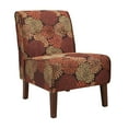 thumbnail image 2 of Linon Coco Accent Chair, Multiple Colors, 18 inch Seat Height, 2 of 10