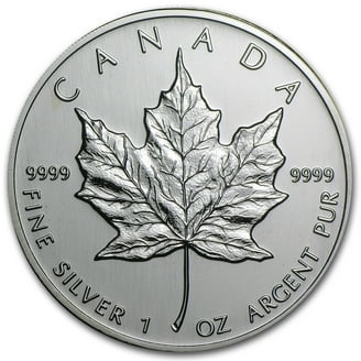 ゆ*き様 カナダ 1オンス 999 銀貨 1989年 Royal Canadian Mint 1989 Silver Maple Leaf Coin, 1 oz .9999 Fine