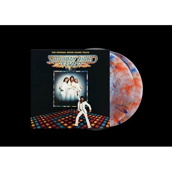 Bee Gees - Saturday Night Fever Soundtrack - Limited Red, Orange & Blue Marble Colored Vinyl - Music & Performance