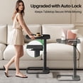 thumbnail image 3 of Kit de Mesa Kitstorack Mejorado para TV con Altura Ajustable Negra, 3 of 9