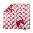thumbnail image 3 of Greenland Home Fashions Wedding Ring Reversible Red Coverlet Set, Adult, 2-Piece Twin/XL, 3 of 7