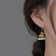 thumbnail image 4 of Grinch Earrings for Women Grinch Christmas Decorations Christmas Cute Cartoon Earrings Gift For Women Girl Birthday/Valentine's Day/Anniversary, 4 of 5