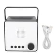thumbnail image 1 of Difusor de aceites esenciales de llama con altavoz Bluetooth, USB, multifuncional, con ruido blanco, humidificador para dormitorio y oficina., 1 of 14