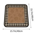 thumbnail image 3 of Fiudx Cojín de Silla Retro, Cojín de Asiento de Cachemira Sintética de Felpa, Cojín de Comedor Antideslizante, Decoración Cálida para El Invierno, Comodidad para La Oficina En Casa, Regalo Ideal para, 3 of 6