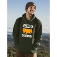 thumbnail image 2 of Silhouette Corgi Squad Hoodie Men -Image by Shutterstock, Male 5X-Large, 2 of 4
