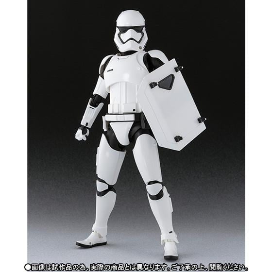 S.H. Figuarts Star Wars First Order Stormtrooper With Shield and Baton Action Figure