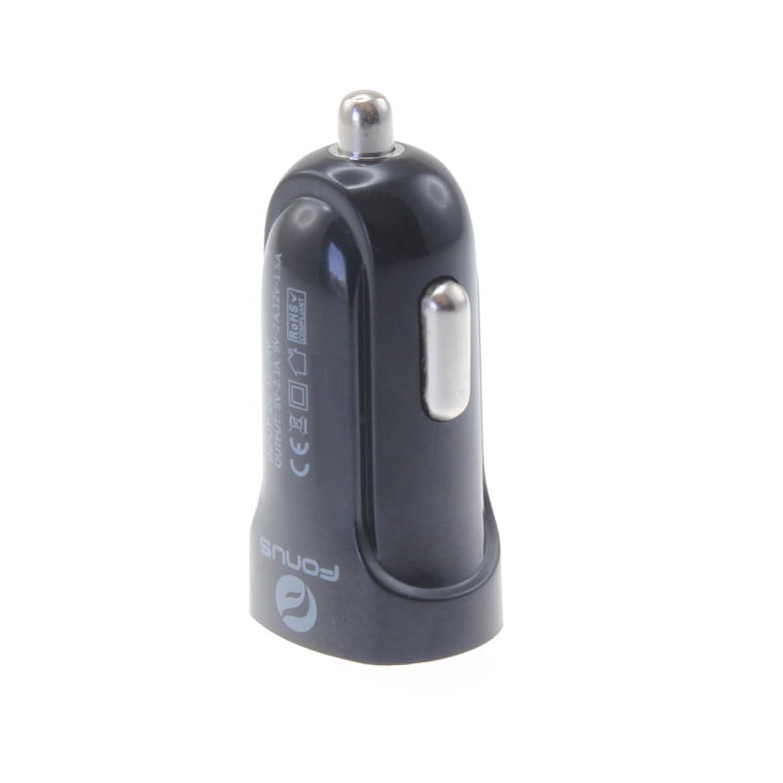 Type-C Retractable USB Cable w Fast USB Port 18W Car Charger W6A for RED Hydrogen One - Samsung Galaxy Tab S3 9.7 S9 Plus, S8+ S8, S10e S10 Plus active 5G Note 9 8 10 Plus A9 A50 A20 A10e