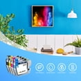 thumbnail image 2 of LC401 Ink Cartridges Compatible for Brother LC401 Ink Cartridges Color Standard Yield Work with Brother MFC-J1010DW MFC-J1012DW MFC-J1170DW Printer (1 Black, 1 Cyan, 1 Magenta, 1 Yellow, 4 Pack), 2 of 10