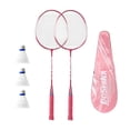 thumbnail image 1 of Almencla 2 Pieces Badminton Racquet Set Badminton Rackets for Indoor Outdoor Practice pink, 1 of 8