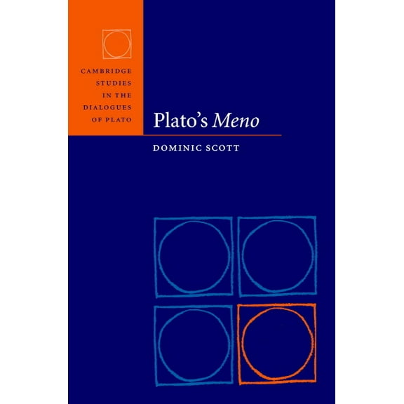 Cambridge Studies in the Dialogues of Pl Plato's Meno, (Hardcover)