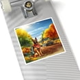 thumbnail image 4 of Goodbye Summer Belgian Malinois Hello Fall Time for School Vinyl Sticker Sheepdog Dog Lover Gifts Waterproof Decal Art Decor - 02014, 4 of 5