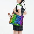 thumbnail image 3 of Xecao Multicolored Butterflies for Cat Carrier Small Dog Handbag: The Ideal Travel Companion for Your Pet, 3 of 8