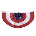 thumbnail image 1 of Bunting Embroidery American Independence Day Half-round Flag, 1 of 7
