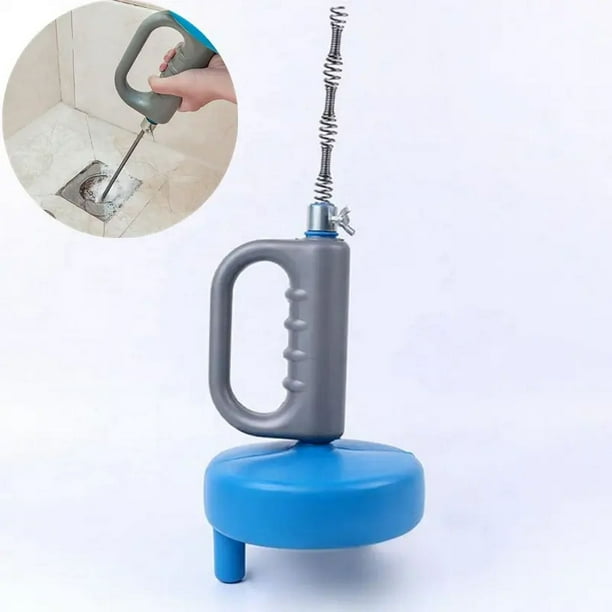 Limpiador de drenaje, limpiador de drenaje, dragado de inodoro, herramienta de mano, desatascador de inodoro, removedor de obstrucciones para fregadero de cocina, 3m