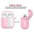 thumbnail image 6 of Njjex Case Skin for Airpods 1 & 2 & Pro, Silicone Charging Case Cute Cover with Golden Keychain + Soft Fur Ball for airpods 1st & 2nd & 3rd -Pink, 6 of 7