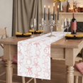 thumbnail image 2 of Table Runners 72 Inches Long Dress Scarves, Pink Coastal Farmhouse Kitchen/Dining Table Runner, Coffee Tablerunners, Starfish Nautical Ocean Sea Wooden 13x72 Inch, 2 of 9