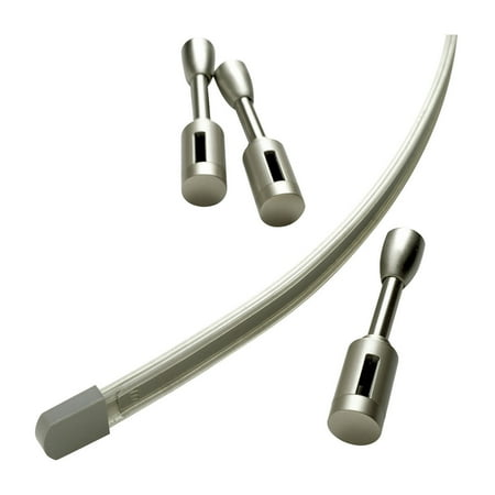 Illuma Flex Track Stem - Progress Lighting P6227 Illuma-Flex Hardware Kit with 6 Foot Rail and Mounting Hardware