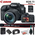 thumbnail image 1 of Canon EOS 7D Mark II DSLR Camera (Intl Model) with 18-135mm Lens & W-E1 Wi-Fi Adapter With Cleaning Kit, 1 of 5